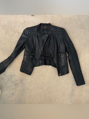 Real Leather Mango Jacket